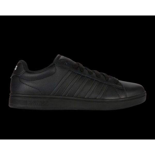 K-Swiss mens sneakers COURT TIEBREAK II BLACK/BLACK/BLACK-M (04413-010-M)