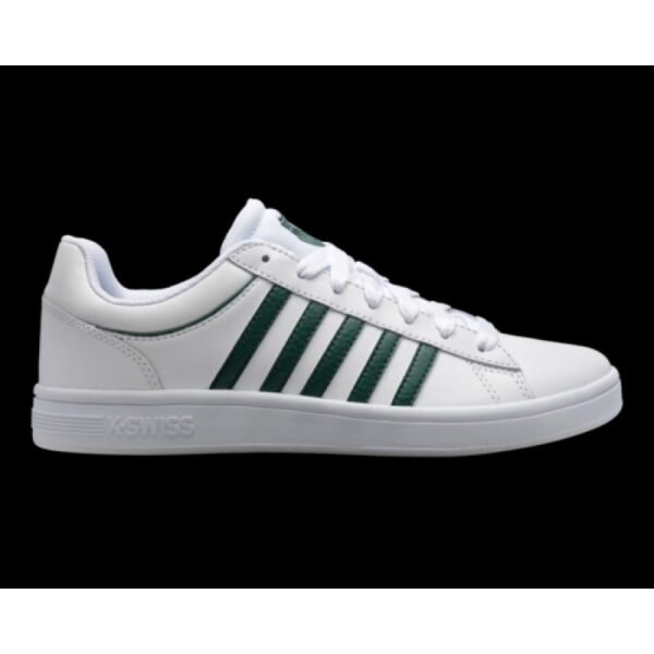 K-Swiss mens sneakers COURT WINSTON WHITE/POSY GREEN-M (06154-942-M)