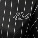 Karl Kani Chest Varsity Pinstripe Mesh Tee Light M 6038524 - Image 5