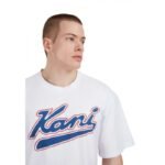 Karl Kani mens t-shirt varsity print t-shirt PD00007515 - Image 4