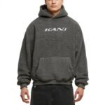 Karl Kani Mens Teddy Hoodie PD00007584 - Image 2