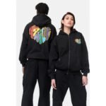 Karl Kani Woven Signature Kani Life OS Full Zip Hoodie 6021416 - Image 3