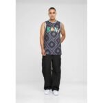 Karl Kani Woven Signature Paisley Basketball Tank M 6031440 - Image 7