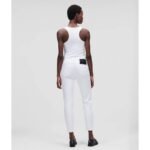 Karl Lagerfeld White Gf Denim Pants W 221W1101 jeans - Image 3