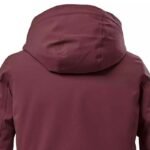 Killtec KOW 170 WMN JCKT womens hooded coat burgundy (38030/445) - Image 5