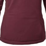Killtec KOW 170 WMN JCKT womens hooded coat burgundy (38030/445) - Image 6