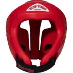 MASTERS FIGHT EQUIPMENT Leather Sparring Boxing Helmet - Image 4