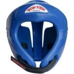 MASTERS FIGHT EQUIPMENT Leather Sparring Boxing Helmet - Image 5