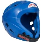 MASTERS FIGHT EQUIPMENT Leather Sparring Boxing Helmet - Image 8