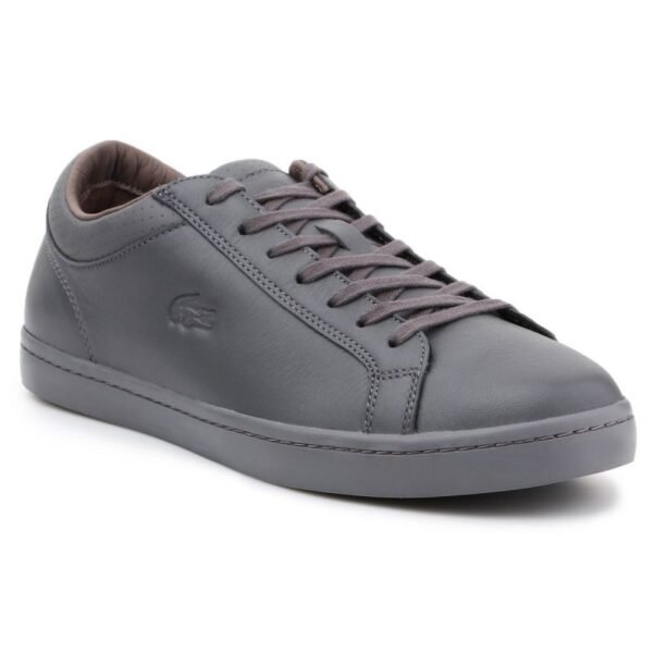 Lacoste Straightset 4 Srm Gry Leather M 30SRM4015 shoes