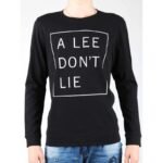 Lee Don`t Lie Tee LS T-shirt L65VEQ01 - Image 4