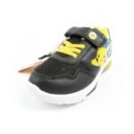 Leomil Pokemon childrens sports shoes sneakers lightweight with velcro black yellow - Image 3