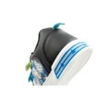 Leomil Sonic childrens sports shoes, lightweight sneakers with Velcro, black - Image 7