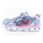 Leomil Stitch childrens sports shoes, lightweight sneakers with Velcro LED - Image 2