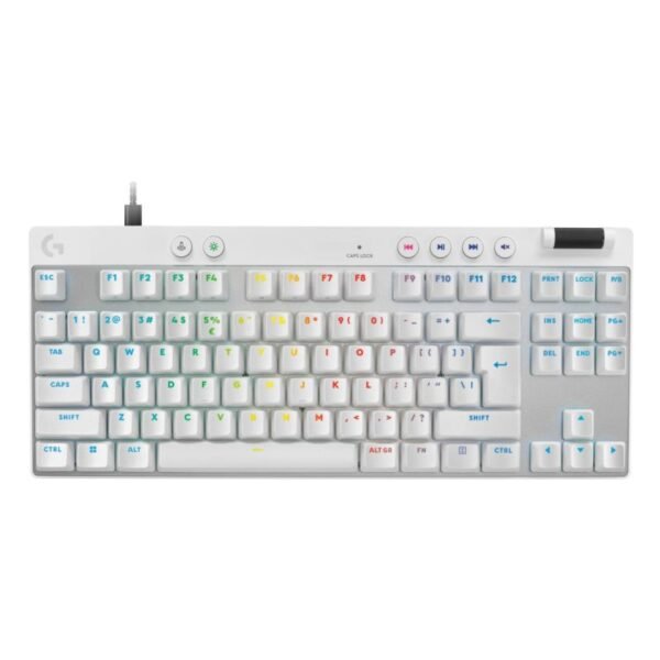 Logitech G PRO X TKL Rapid White Keyboard