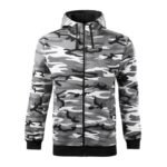 Malfini Camo Zipper Sweatshirt 3