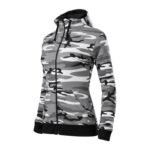 Malfini Camo Zipper Sweatshirt 2