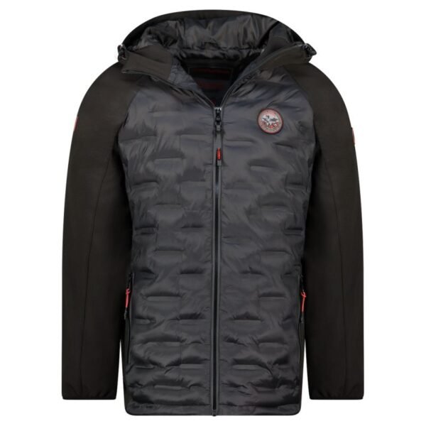 Mens jacket Geographical Norway BAEL BLACK DB MEN 056 BLACK (WZ8113H/GN-NOIR)