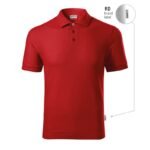 Mens Reserve polo shirt (red (brand label))