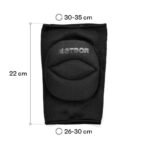 Meteor M volleyball knee pads black - Image 4