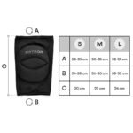 Meteor M volleyball knee pads black - Image 5