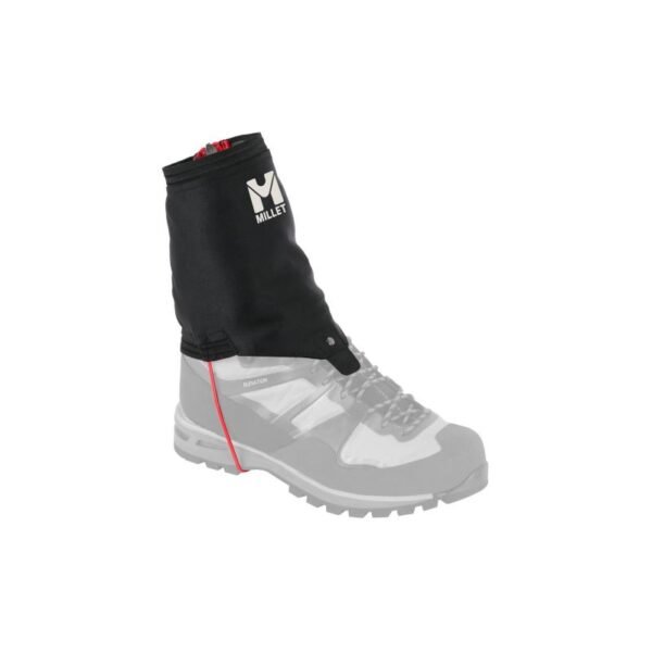 Millet Elevation Gaiters Dryedge Black - Lightweight and Durable