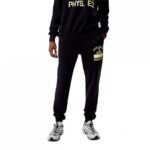 Mitchell Ness Branded Fashion Graphic Sweatpants M PSWP5533-MNNYYPPPBLCK - Image 4