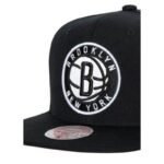 Mitchell Ness NBA Brooklyn Nets NBA Team Ground 2.0 Snapback Hwc Nets HHSS3256-BNEYYPPPBLCK - Image 3