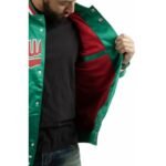 Mitchell Ness NBA Milwaukee Bucks Lightweight Jacket M STJKMG18013-MBUDKGN - Image 6