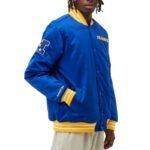 Mitchell Ness NFL Heavyweight Satin Jacket Los Angeles Rams M OJBF3413-LARYYPPPROYA