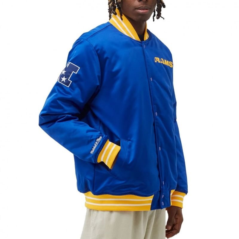 lupin-wear-ca-mitchell-ness-nfl-heavyweight-satin-jacket-los-angeles-rams-m-ojbf3413-laryyppproya-1022526 Mitchell Ness NFL Heavyweight Satin Jacket Los Angeles Rams M OJBF3413-LARYYPPPROYA - Image 1