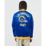 Mitchell Ness NFL Heavyweight Satin Jacket Los Angeles Rams M OJBF3413-LARYYPPPROYA - Image 3