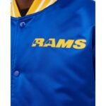 Mitchell Ness NFL Heavyweight Satin Jacket Los Angeles Rams M OJBF3413-LARYYPPPROYA - Image 4