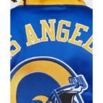 Mitchell Ness NFL Heavyweight Satin Jacket Los Angeles Rams M OJBF3413-LARYYPPPROYA - Image 7