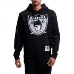 Mitchell Ness Nfl Team Logo Hoody Oakland Raiders M HDSSINTL1052-ORABLCK - Image 3
