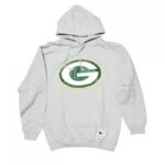 Mitchell Ness Team Logo Hoody Green Bay Pacers M HDSSINTL1052-GBPGREY - Image 2