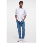 Mustang Clemens Linen Cotton Shirt M 1014356-2045 - Image 3
