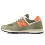 New Balance U574 lifestyle green unisex sneakers (U574BGR) - Image 2