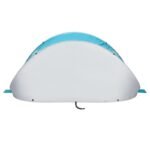 NILS CAMP NC3174 self-pitching beach tent, turquoise-gray - Image 4