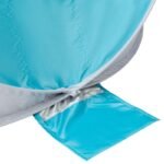 NILS CAMP NC3174 self-pitching beach tent, turquoise-gray - Image 6