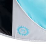 NILS CAMP NC3174 self-pitching beach tent, turquoise-gray - Image 7