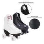Nils Extreme NQ8400S Roller Skates White Size 40 - Image 2