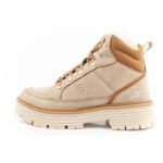 Oneill winter boots womens hiking boots ankle boots insulated fashionable beige brown - Image 2