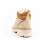 Oneill winter boots womens hiking boots ankle boots insulated fashionable beige brown - Image 5