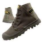 Palladium Mens Pampa Hi Dare II High Top Sneakers Olive