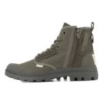 Palladium Pampa Detroit Zip 79500-325-M Olive Night - Image 6