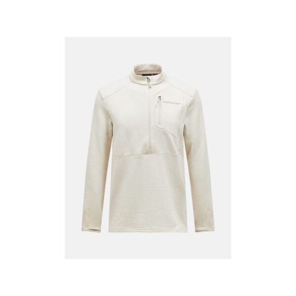 Peak Performance M Trail Polartec Half Zip Beige Sweatshirt