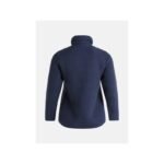 Peak Performance W Fleece Snap T Neck sweatshirt blue - Image 3