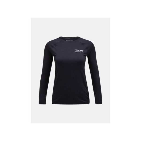 Peak Performance W FWT Spirit Crew Sweatshirt Black