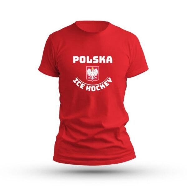 Poland Ice Hockey Jr SREPBPLICE-RD-12 T-shirt